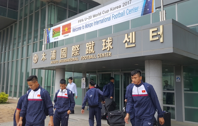 Việt Nam đến Hàn Quốc, chuẩn bị đá U20 World Cup