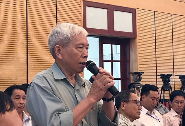  Cử tri Nguyễn Trường Kỳ liên hệ sự việc ở Đồng Tâm để nói về công tác dân vận 