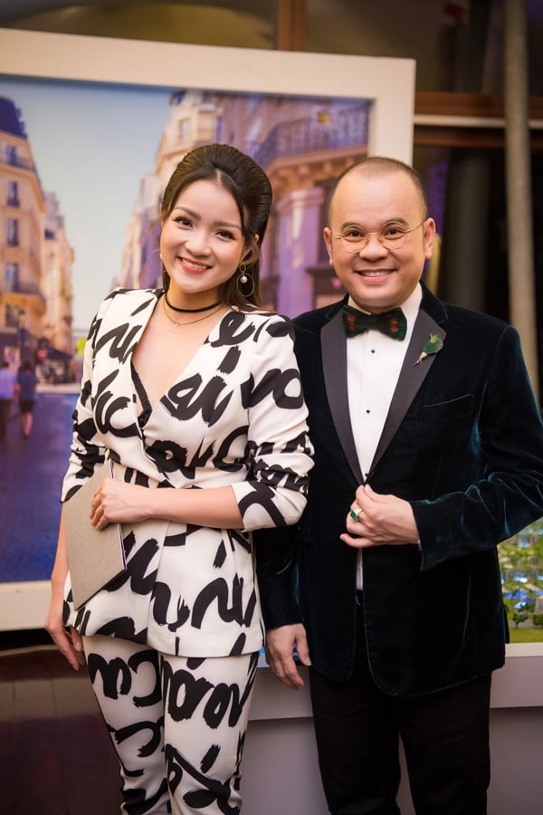 Thuỷ Top và doanh nhân Quốc Nam.