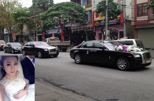 Hàng chục chiếc Lexus LX570 và Range Rover tham gia rước dâu hot girl Quảng Ninh - Ảnh 5.