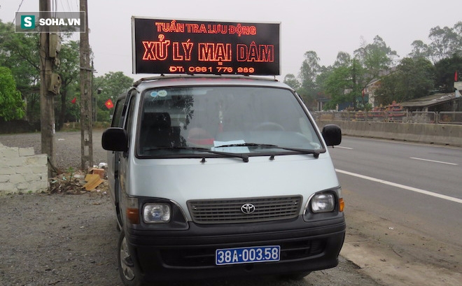Thu hồi biển xanh giả công an sử dụng đi xử lý mại dâm