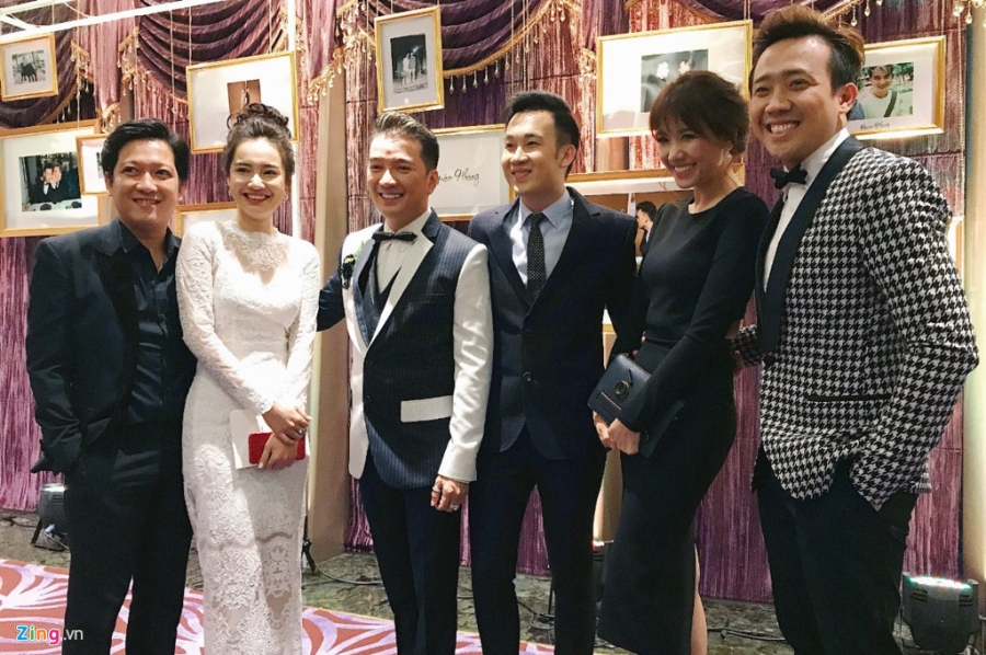 Truong Giang, Nha Phuong tinh tu den chuc mung Dam Vinh Hung hinh anh 4