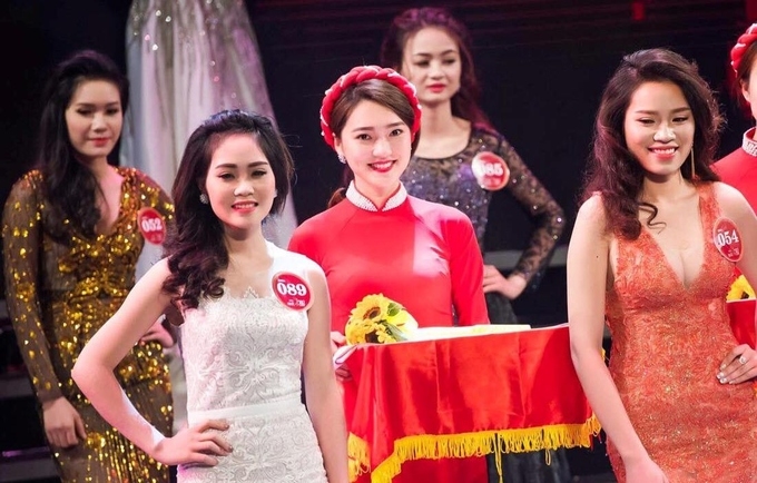 Lễ tân 9x từng gây sốt mạng xã hội thi Hoa hậu Hoàn vũ