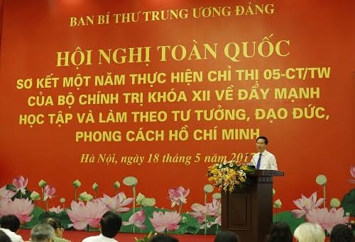 “hoc tap bac can gan lien voi thuc hien nghi quyet trung uong 4” hinh anh 1