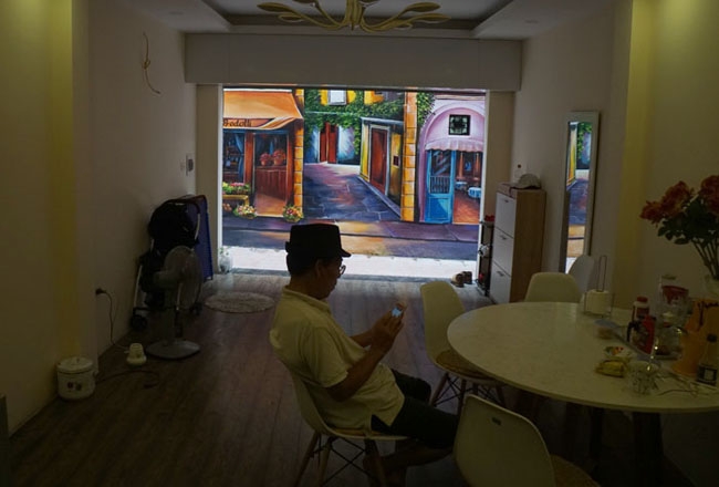 anh: tram tro truoc ve dep “ngo 3d” o ha noi hinh anh 10