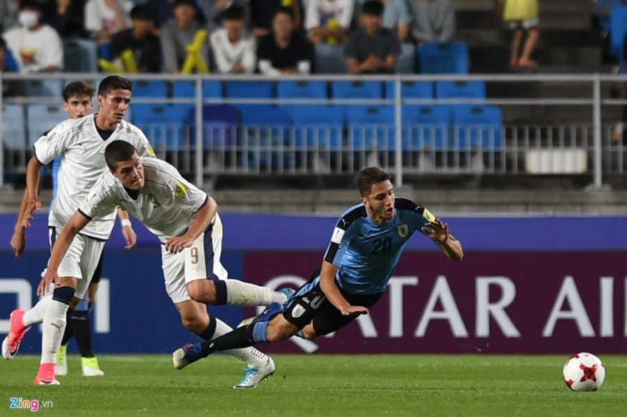 Sut hong penalty, U20 Uruguay van ha guc Italy hinh anh 10