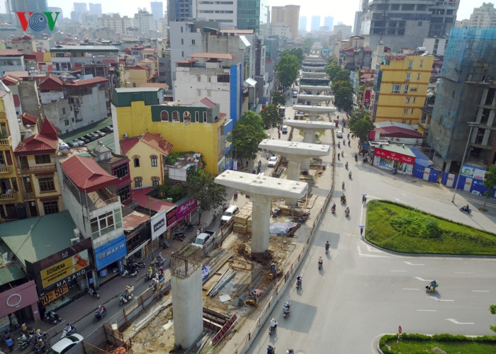 Hiện trạng dự án trên tuyến đường Xuân Thủy - Cầu Giấy.