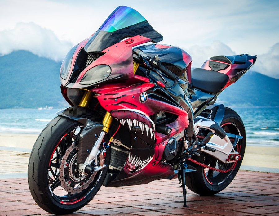Sieu moto BMW S1000RR do dan ao ca map o Sai Gon hinh anh 4