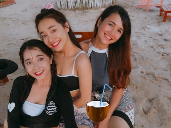 Truong Giang dua gia dinh Nha Phuong ve biet thu Phu Quoc nghi hinh anh 3