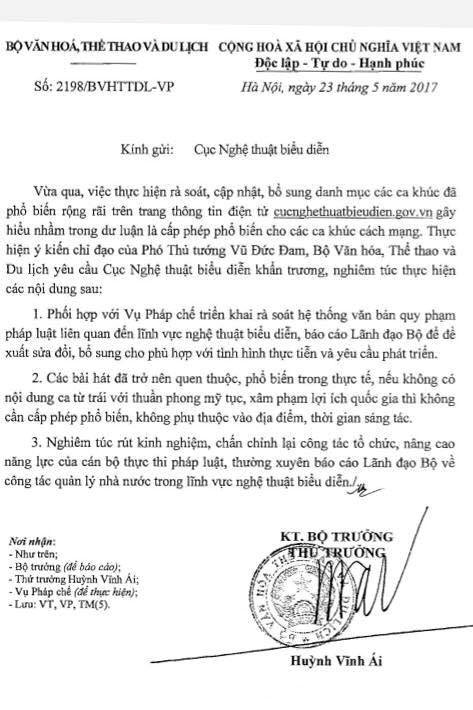 Bo Van hoa chi dao Cuc Nghe thuat Bieu dien rut kinh nghiem hinh anh 3