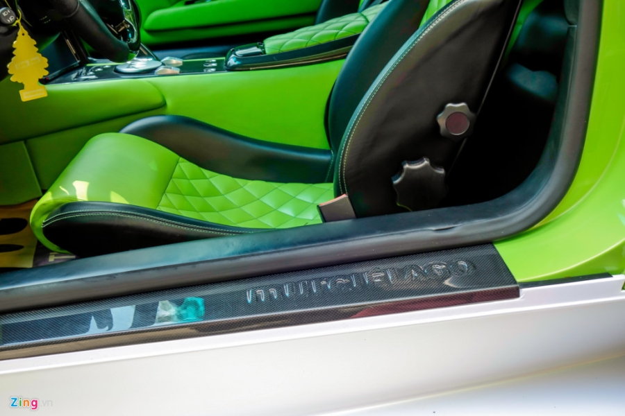 Lamborghini Murcielago LP640 xanh com doc nhat VN doi mau hinh anh 7