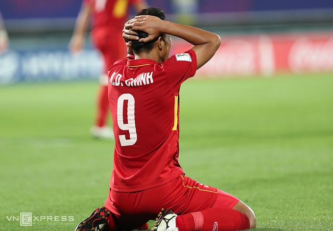 Những cơ hội vàng bị bỏ lỡ của U20 Việt Nam