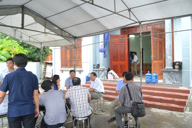  Gia đình bà Vũ Thị Hát, nơi Doãn Trung Dũng gay ra vụ thảm sát vào rạng sáng ngày 24/9/2016. Ảnh: Đ.Tuỳ 