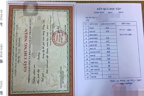 Các chuyên gia khuyến cáo không nên khoe thành tích của con lên mạng /// Ảnh: T.Hằng