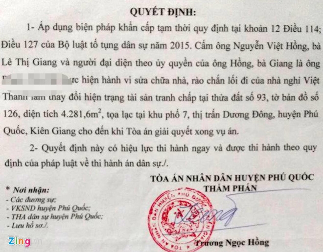 Vu rut sung tai nha nghi o Phu Quoc: Toa an cam sua chua nha hinh anh 2