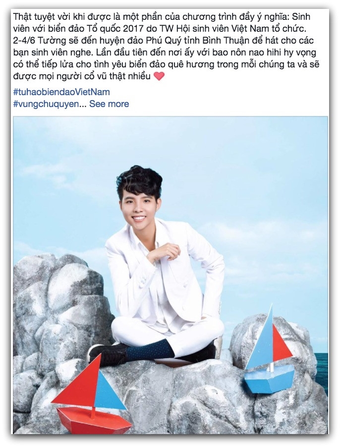 Chi Pu, Cat Tuong huong ve bien dao que huong hinh anh 2