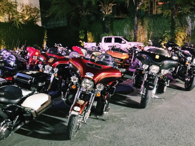 Dan moto Harley Davidson hoi tu tai trung tam Sai Gon hinh anh 1