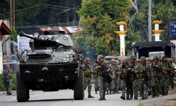 Philippines, phiến quân Hồi giáo, Nhà nước Hồi giáo, IS