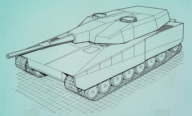 Stridsvagn 2000 - Xe tăng chiến đấu chủ lực cỡ nòng lớn của Thụy Điển - Ảnh 6.
