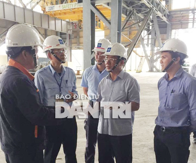  Ngay tại hiện trường phía Formosa báo cáo bước đầu về nguyên nhân vụ nổ. 