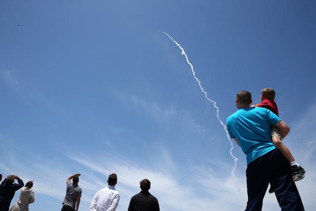  Vụ thử nghiệm thu hút sự chú ý. (Ảnh: Reuters) 