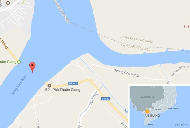 Oto tong chet nhan vien pha Thuan Giang roi lao xuong song hinh anh 3