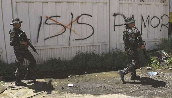 Philippines, Nhà nước Hồi giáo, IS, phiến quân Maute, chiến sự Marawi