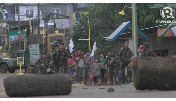 Philippines, Nhà nước Hồi giáo, IS, phiến quân Maute, chiến sự Marawi