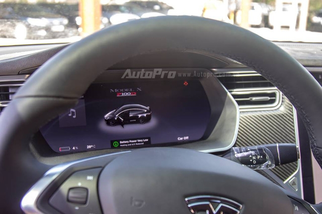 SUV điện Tesla Model X P100D độc nhất Việt Nam được cho đi đăng kiểm - Ảnh 6.