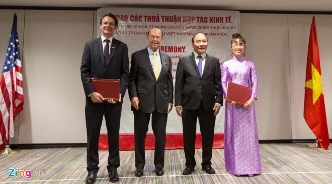 Thu tuong chung kien le trao cac ban ky ket tri gia hang ty USD hinh anh 1