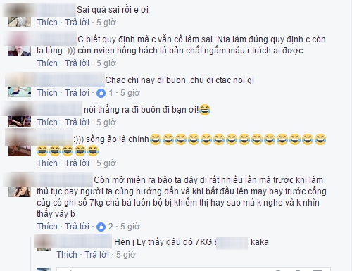 Bị phạt vì mang lố 19kg hành lý xách tay, cô gái còn quay clip tố hãng bay không tình nghĩa - Ảnh 5.