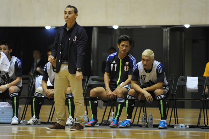 Tân HLV đội tuyển futsal Việt Nam Miguel Rodrigo /// JFA