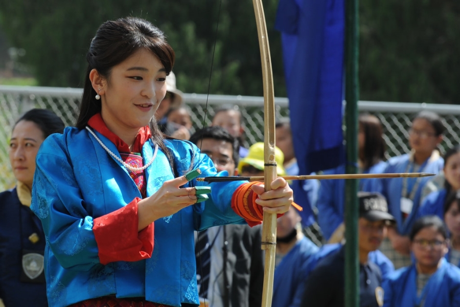 Cong chua Nhat Ban khoe tai ban cung tai Bhutan hinh anh 2
