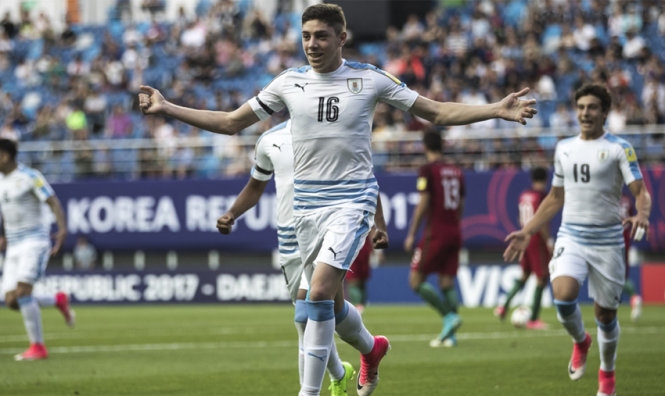 ​Hạ Bồ Đào Nha trên chấm luân lưu, U-20 Uruguay vào bán kết