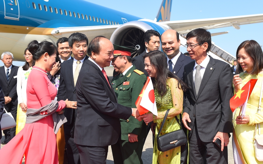 hinh anh le don thu tuong nguyen xuan phuc tai thu do tokyo hinh anh 5