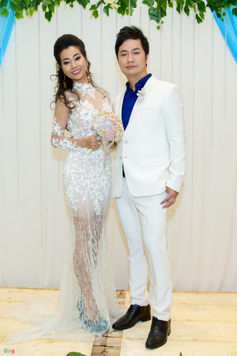 Quang Le, Thai Chau du tiec cuoi cua ca si Duy Truong hinh anh 7