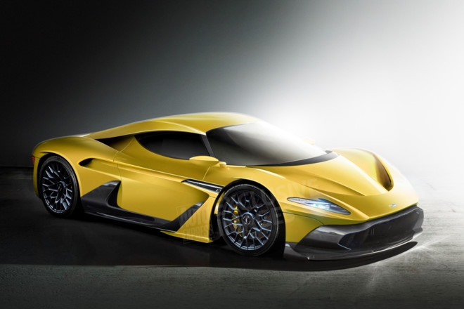 Aston Martin sap co sieu xe canh tranh Ferrari 488 hinh anh 1
