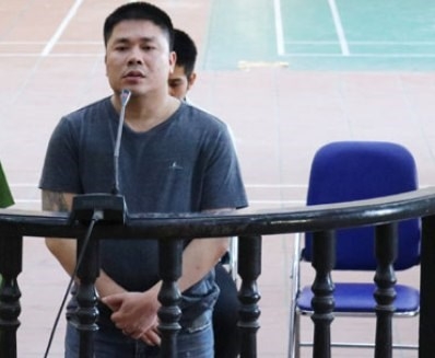 Bị cáo Nguyễn Văn Lợi trước vành móng ngựa