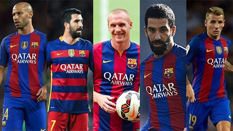 5 cầu thủ sẽ phải bán xới khỏi Nou Camp Hè này