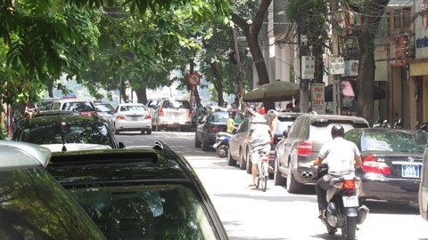 bãi đỗ xe, đỗ xe theo ngày chẵn lẻ