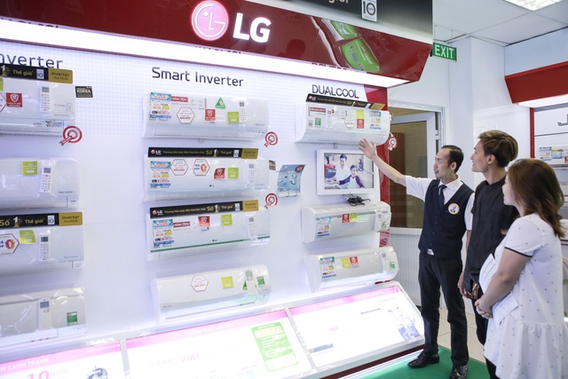 Năm 2017, LG trở thành hãng điện tử đầu tiên ở Việt Nam phổ cập hóa công nghệ Inverter