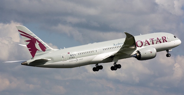 Một máy bay của Qatar (Ảnh: Qatar Airways)