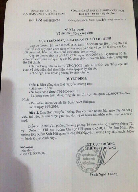 Nhân viên hải quan 5 ngày nhận hối lộ gần 1 tỉ đồng bị truy tố ra tòa ảnh 2