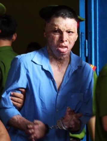 Bị cáo Biển tại phiên tòa phúc thẩm.