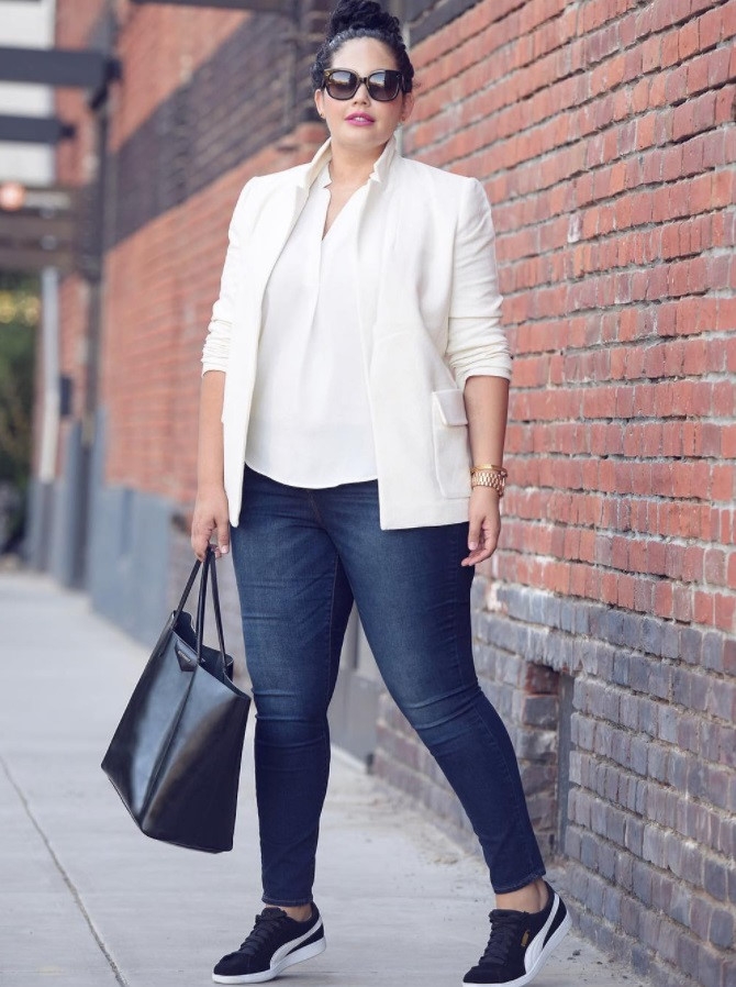 Cach dien skinny jeans cho co nang mum mim hinh anh 5