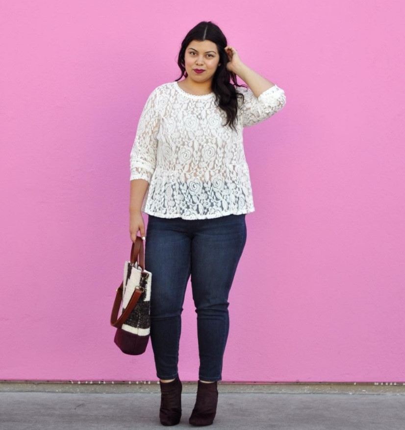 Cach dien skinny jeans cho co nang mum mim hinh anh 6