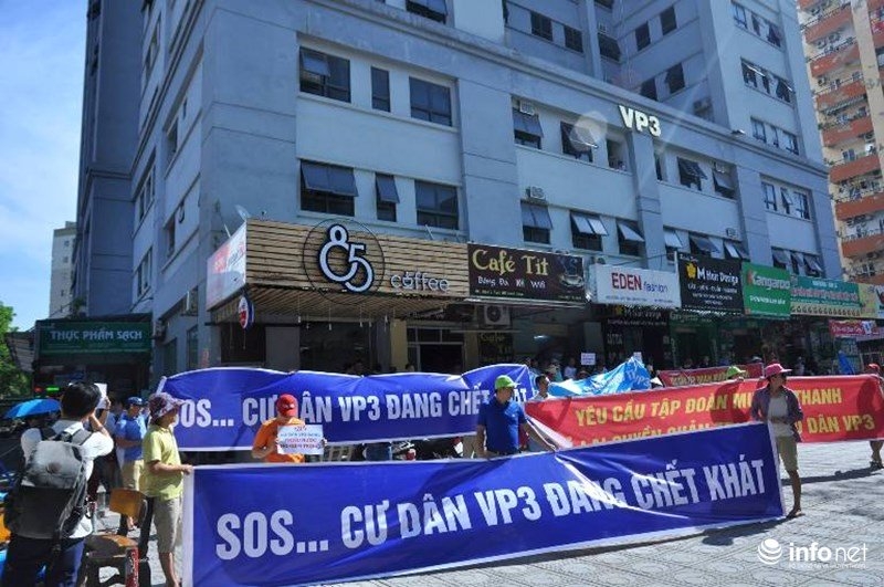 chung cư, dự án chung cư, kiện chủ đầu tư