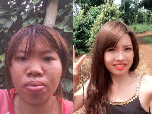 Phượng Thị Nở gây sốc khi vô tình để lộ mặt mộc của mình - Ảnh 1.