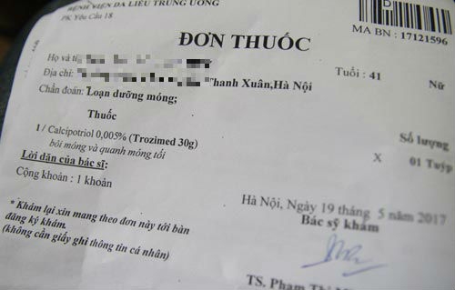 son mong tay lam dep, nguoi phu nu co nguy co bong toan bo mong tay - 1