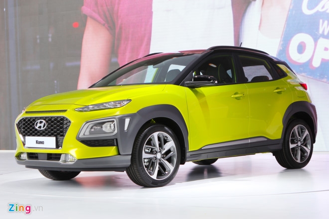 SUV co nho Hyundai Kona chinh thuc ra mat o Han Quoc hinh anh 2